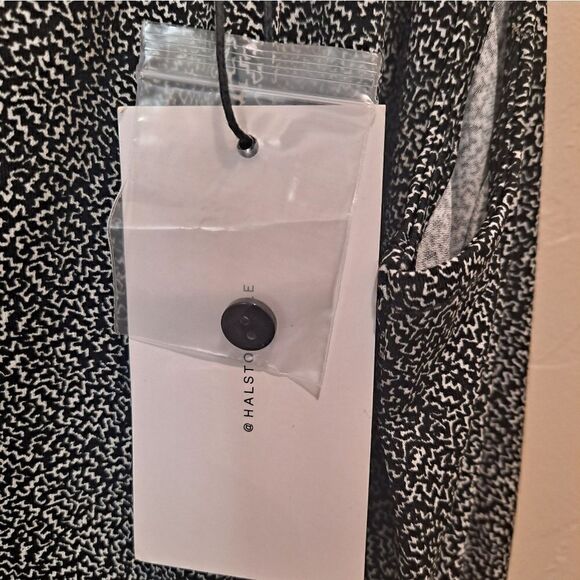 H by Halston Womens XXXL Jet Set Jersey Knit Wide Leg Crop Jumpsuit NWT … - Picture 6 of 10